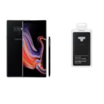 Samsung Galaxy Note 9 - 6.4"-128GB+6GB RAM - 12MP Camera- Single SIM- Black (free cover)