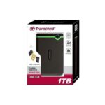 Transcend 1TB USB 3.1 Gen 1 StoreJet 25M3G SJ25M3G Rugged External Hard Drive TS1TSJ25M3G