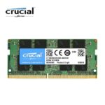 Crucial 4GB Single DDR4 2400 MT/S (PC4-19200) SR x8 SODIMM 260-Pin Memory - CT4G4SFS824A