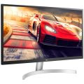 LG UltraFine UHD 27-Inch 4K UHD 2160p Computer Monitor 27UN850-W, IPS with VESA DisplayHDR 400, AMD FreeSync, and USB-C, White,Silver